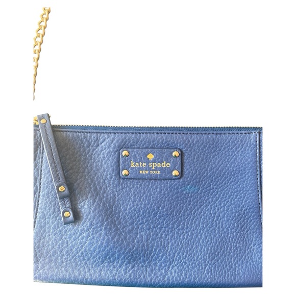 Kate Spade Navy Shoulder Bag with Chain Strap - Picture 7 of 10